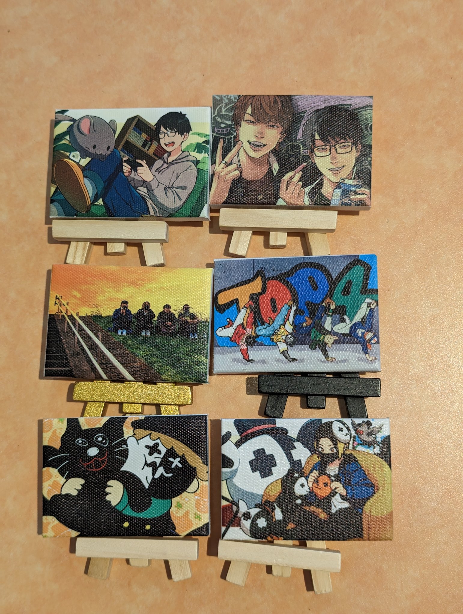 TOP4 キャンバスボード異物混入 キヨ レトルト 牛沢 ガッチマン TOP4