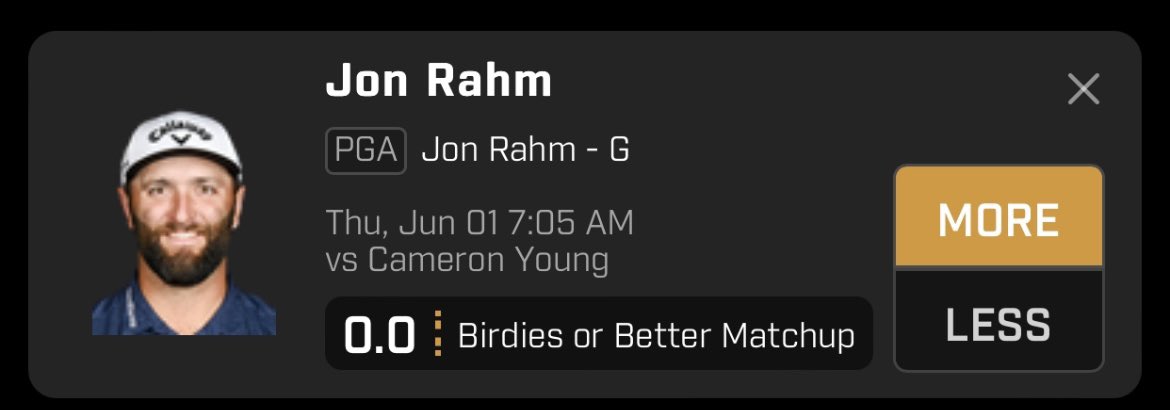 Free pair, Vip got play

Jon rahm BOBM O

Stop missing out Join VIP 4MORE VALUE &Leaks

dubclub.win/r/DailyPropBet…

#PrizePicks #GamblingTwitter #Prizepickscsgo #NBATwitter #PrizePicksMillions #fantasy #money #PrizepicksPGA #prizepickswinning #golftwitter #Prizepicksgolf #birdies