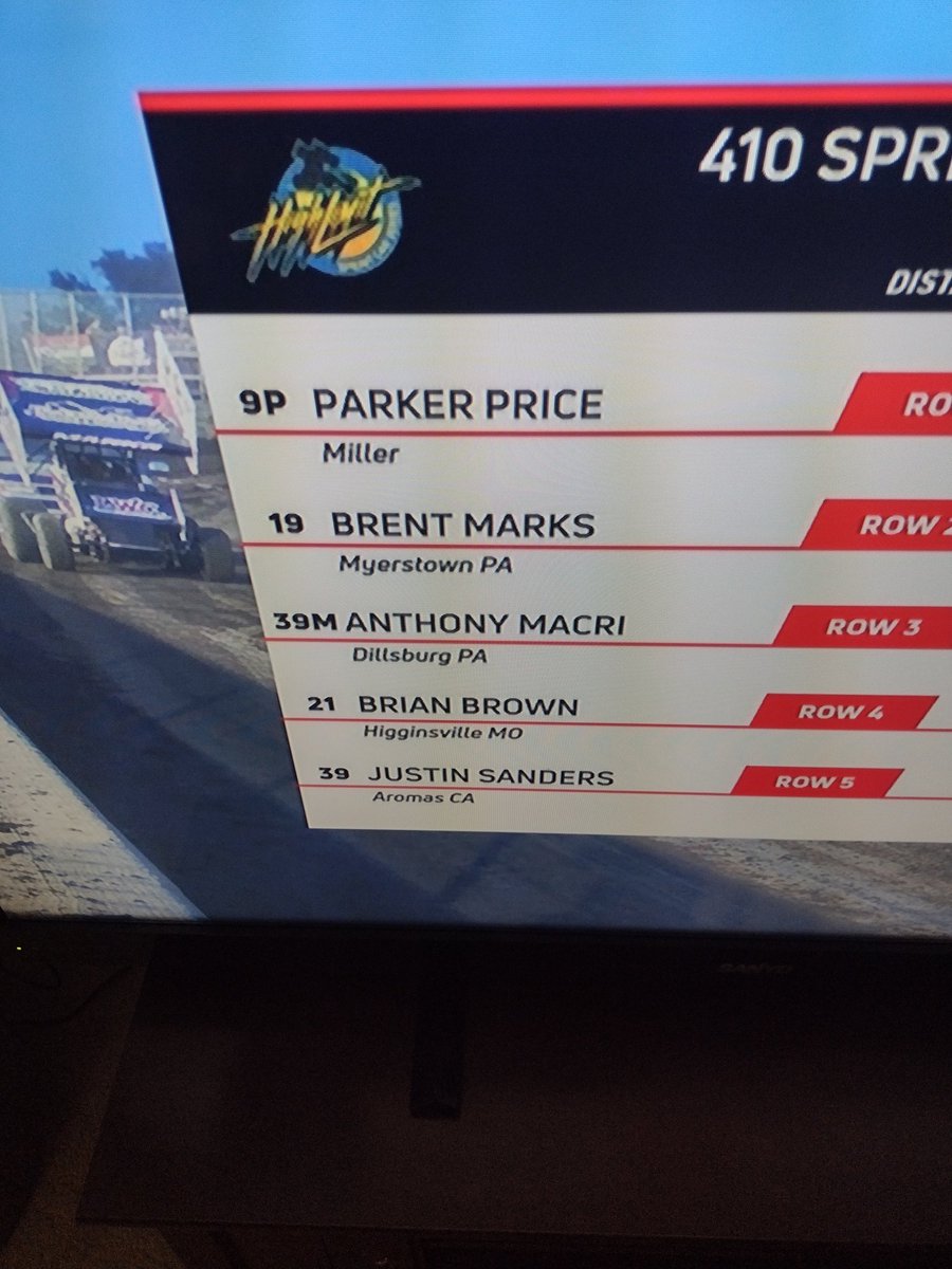 Big fan of Parker Price from Miller.