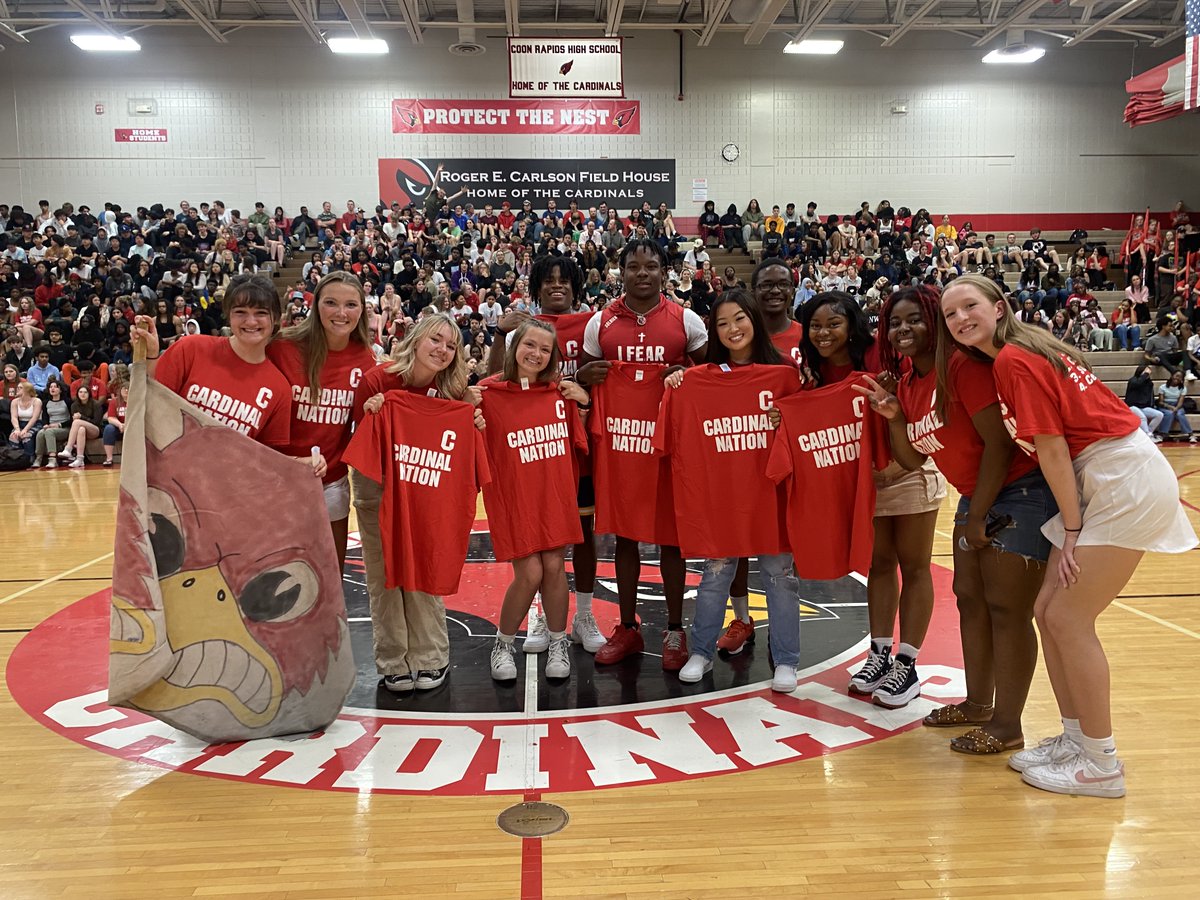 Today was our final Pepfest of 2023! Thanks to all who made it possible, and thanks to our Seniors for four fantastic years! We can't wait to see what you do next. #WeAreCR #ForeverCardinals