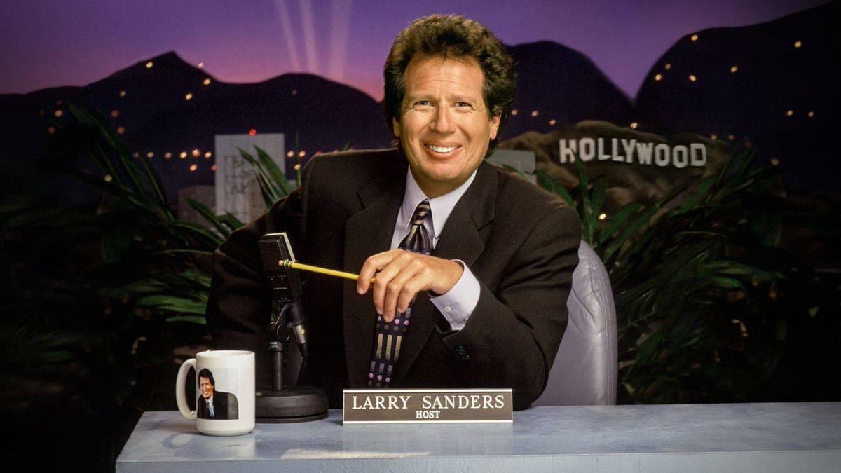 “God bless you, and you may now Flip.”

“Flip”, the series finale of #TheLarrySandersShow, premiered on @HBO 25 years ago tonight on May 31, 1998. Catch the entire series on MAX.

#ItsNotTVItsHBO @StreamOnMax @GarryShandling @RipTornOutlives #RipTorn #JeffreyTambor #HeyNow