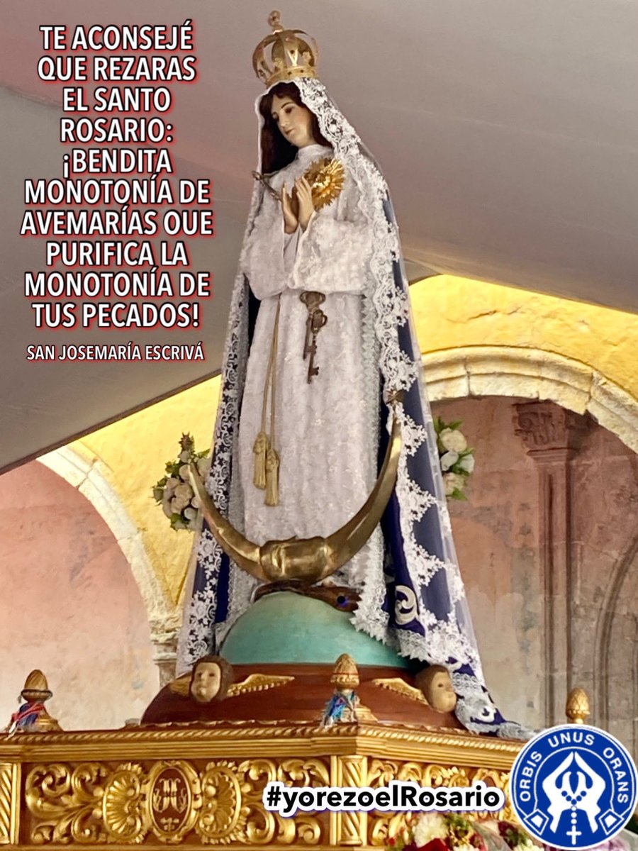 Mayo, mes de María. #yorezoelRosario