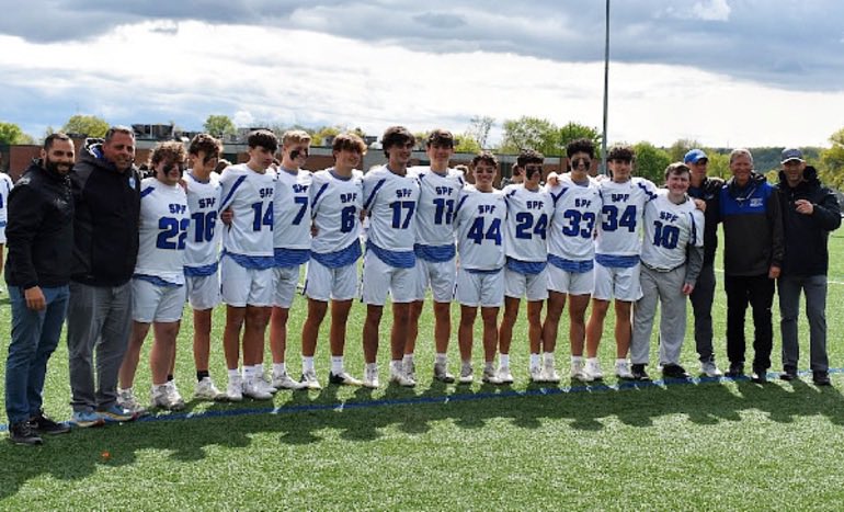 Not the ending we wanted but could not be more proud of this team. These boys battled not just today but the entire season. Thank you seniors for all that you’ve done for our program and I’m proud to call you all alumni.  #family #spflax <a href="/spflaxclub/">Scotch Plains Fanwood Lacrosse Club</a> <a href="/SPFBoosters/">SPF Athletic Boosters</a> <a href="/SPFProud/">Scotch Plains - Fanwood Public Schools</a>