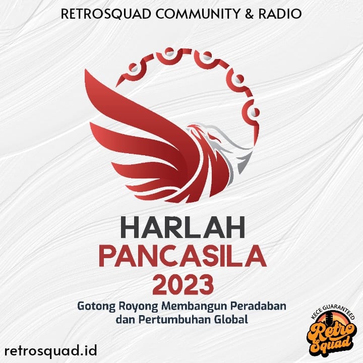 retrosquad.keceguaranteed (@keceguaranteed) on Twitter photo Selamat Hari Lahir Pancasila
Gotong Royong Membangun Peradaban dan Pertumbuhan Global
---------------
#RetroSquadKeceGuaranteed #COMMUNITY #RadioStreaming #708090musics Selamat Hari Lahir Pancasila
Gotong Royong Membangun Peradaban dan Pertumbuhan Global
---------------
#RetroSquadKeceGuaranteed #COMMUNITY #RadioStreaming #708090musics