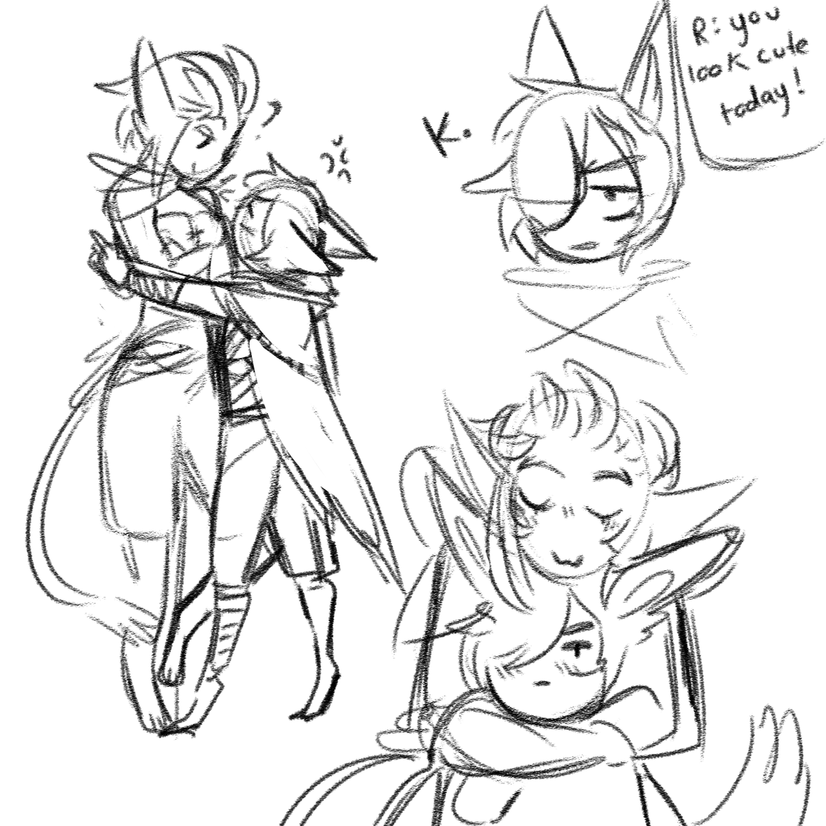 since everyone is posting genderbend x/r hi. here's mine from like, 2020 lol. my style is so diff fdsksffs
