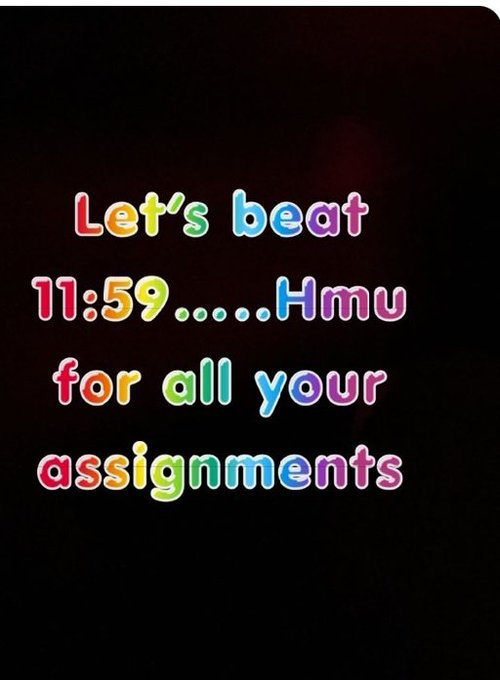 I got your back this semester. No more rushing to complete assignments by 11:59pm 

#ASUTwitter #ASU23 #asu25 #GSU25 #GSU22 #msu24 #aamu25 #aamu #Gramfam25 #GramFam24 #pvamu #university #College #student