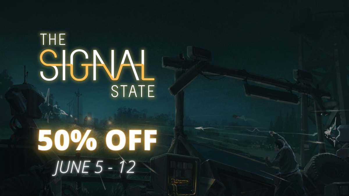 Save 50% on The Signal State this week on Steam!

🧩 40+ puzzles 
⚙️ Puzzle designer
📦 Sandbox mode
🏗️ Workshop with community made levels!  

Get your cable on! 🔌bit.ly/signalstate_st…

#indiegame #modularsynth #zachlike