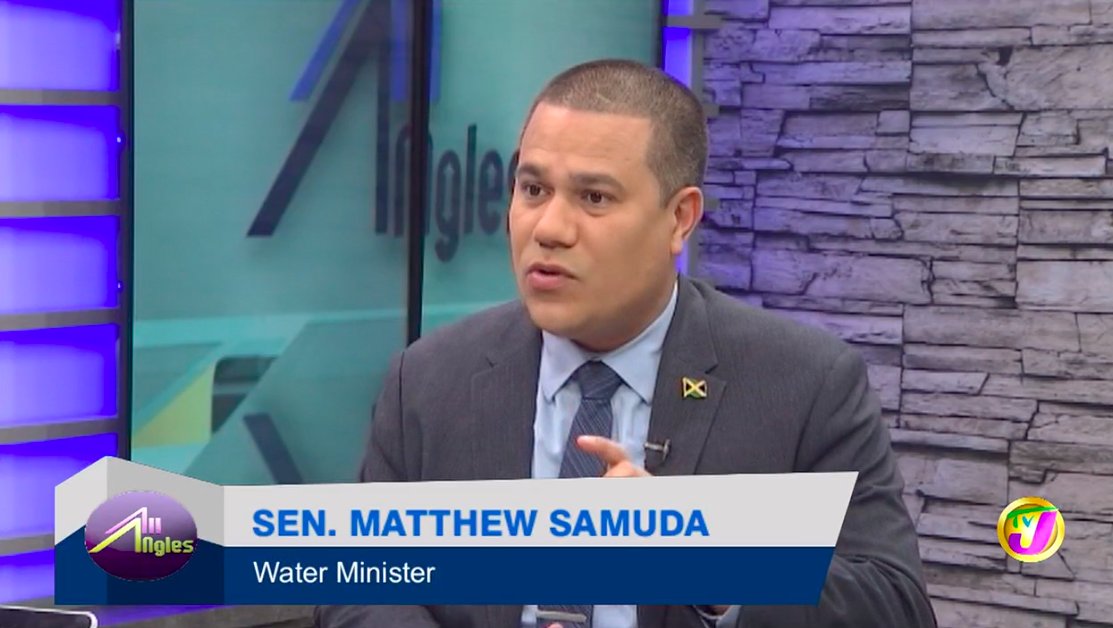 Tonight on #TVJAllAngles, we discuss water supply with one of our guests, the Water Minister, Senator Matthew Samuda.