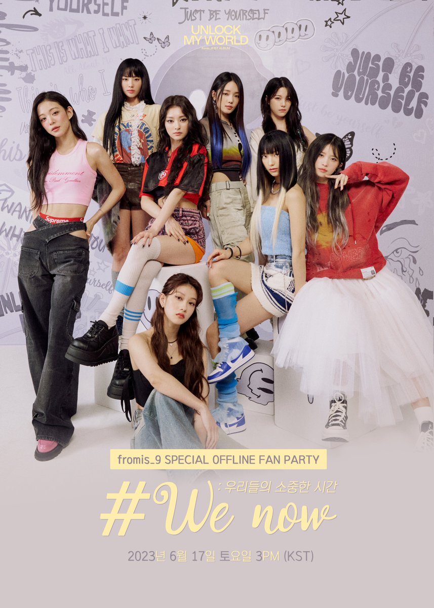 realfromis_9's tweet photo. [📢#fromis_9] fromis_9 SPECIAL OFFLINE EVENT '#wenow : 우리들의 소중한 시간' 안내 (+ENG/JPN/CHN)

🖇
https://t.co/j3jFakweh1

#프로미스나인
#Unlock_My_World https://t.co/2u0LnaFlox