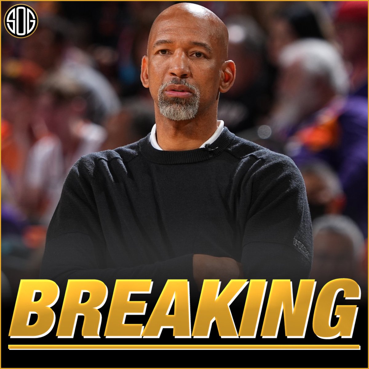SOGBasketball's tweet photo. The Pistons and former Suns head coach and 2022 COY winner Monty Williams have agreed to a 6-year, $72M deal to become the next franchise’s head coach, per Shams Charania. https://t.co/hRnpRr2itX