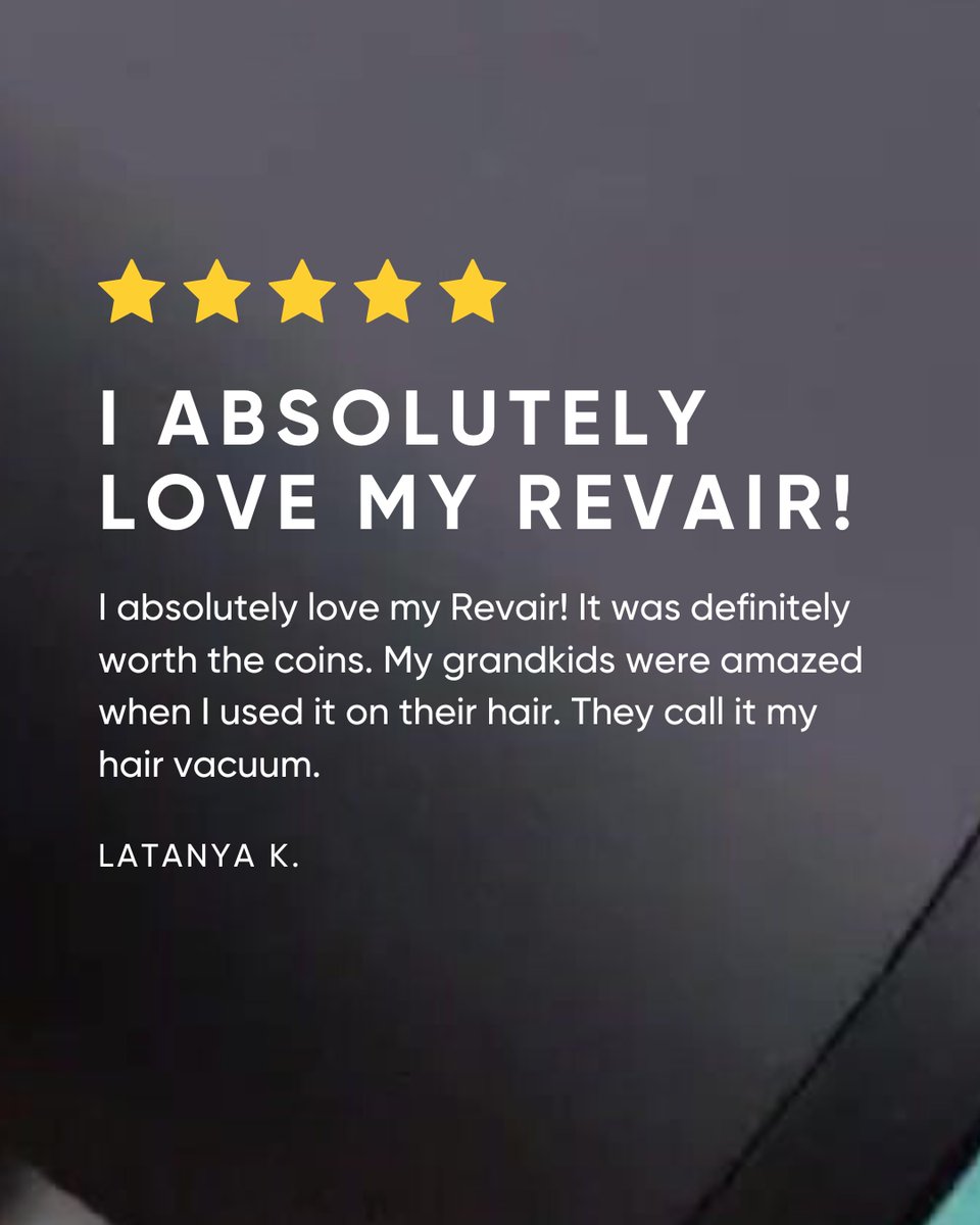 myrevair's tweet image. ⭐⭐⭐⭐⭐ We know RevAir is great... but what are our Rev'ers saying about it? Swipe right for  #realuser REViews of our much-loved Reverse-Air Dryer!! 💖 ⁠
⁠
Love it or Get 100% of Your Money Back | As Low as $36 a Month with #ShopPay⁠
⁠
📸 @makeupkweenk