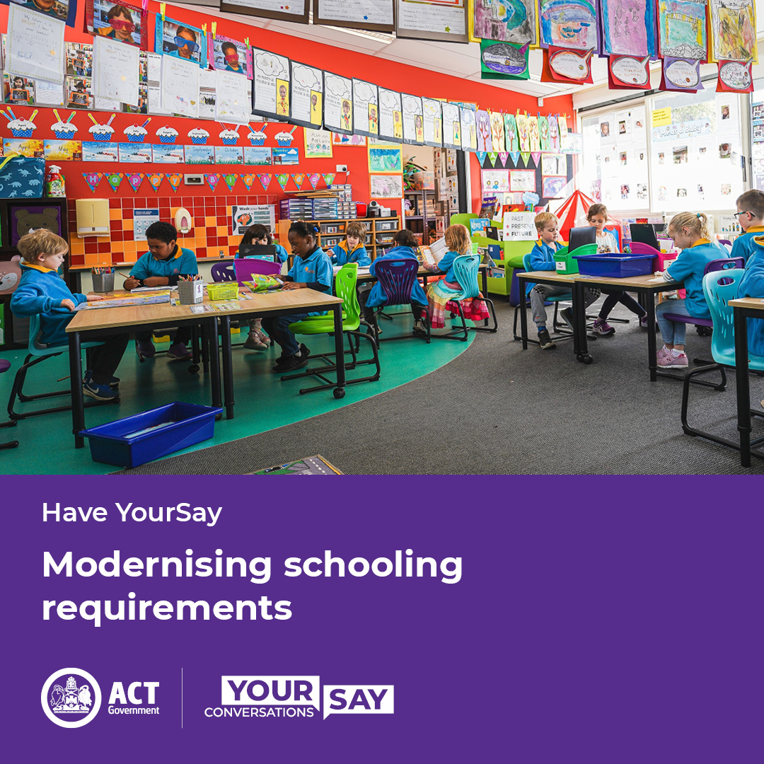 Time is running out to have Your Say on our legislation reform 📣

Feedback will close at 11:59pm on 6 June 2023 for the education legislation improvements.

Head to the Your Say conversations website to read the discussion papers and leave a comment ow.ly/aICM50Oxntx