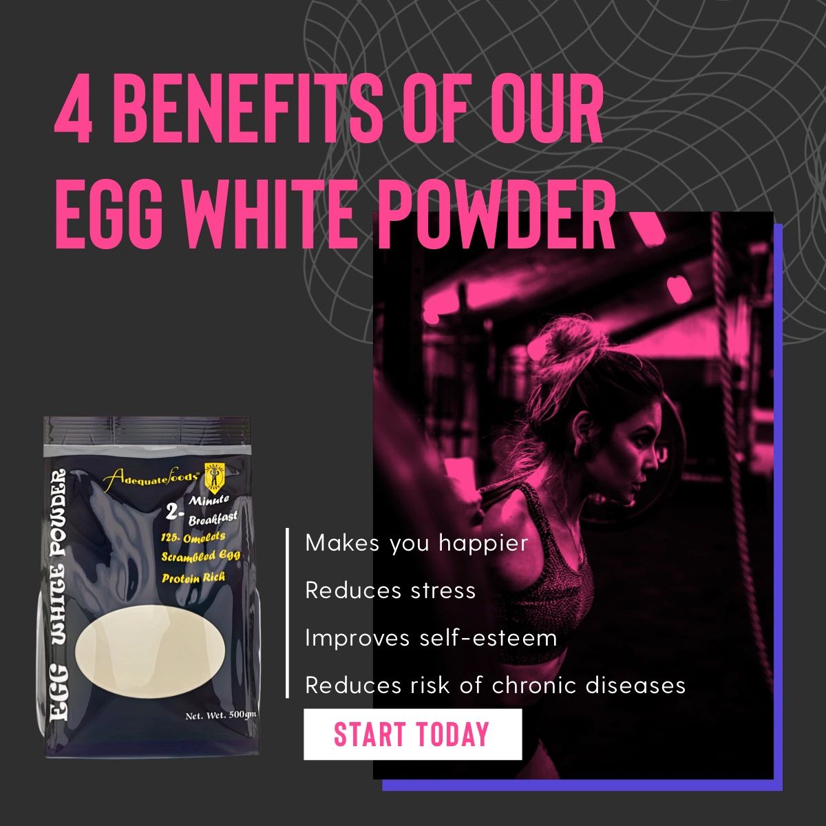 Egg white powder is a versatile superfood that can take your fitness game to the next level. Say goodbye to messy egg cracking and hello to convenient protein-packed goodness! 💪🥚 #EggWhitePowder #FitnessFuel driedegg.go.studio