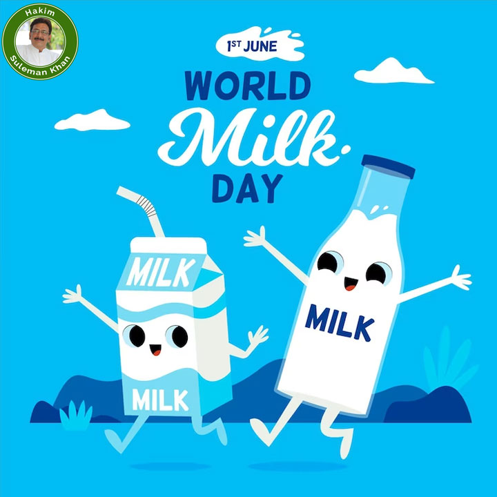 Let’s enrich our lives by taking advantage of the numerous benefits of milk.
Happy World Milk Day!
🥛🥛🥛🥛🥛🥛🥛🥛🥛🥛🥛
#worldmilkday #milkdaywishes #happyworldmilkday #worlddays #internationaldays #askhakimsahab #hakimsulemankhan