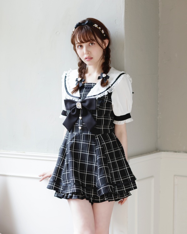 LIZLISA セーラーカラーセットアップ 半袖 ピンク LIZ LISA on X: