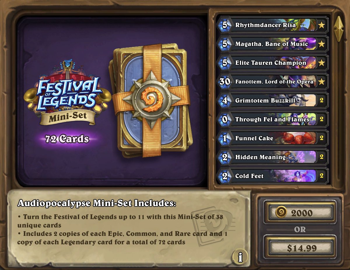 HSReplayNet's tweet photo. Time for a 12hr SUPER FAST Giveaway! 🎸🔊 Thanks to @Blizzard_Ent, we have FIVE Audiopocalypse codes to giveaway!

➡️Follow
🔁RT
🤘Comment the archetype you think will rock the hardest in this new meta https://t.co/S5tZsyBjvO