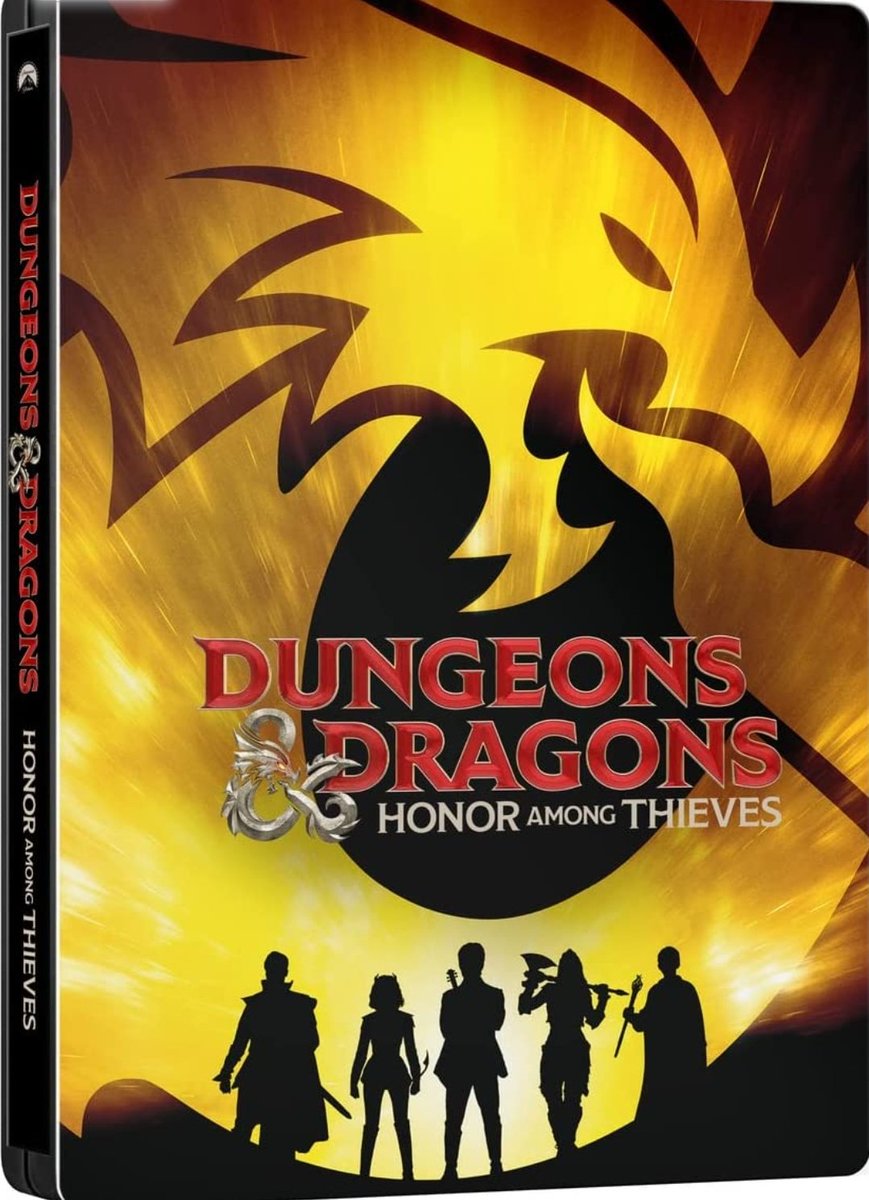 'DUNGEONS & DRAGONS: HONOR AMONG THIEVES' Steelbook [4K UHD] is now on sale.

Order here: amzn.to/3WENWq1