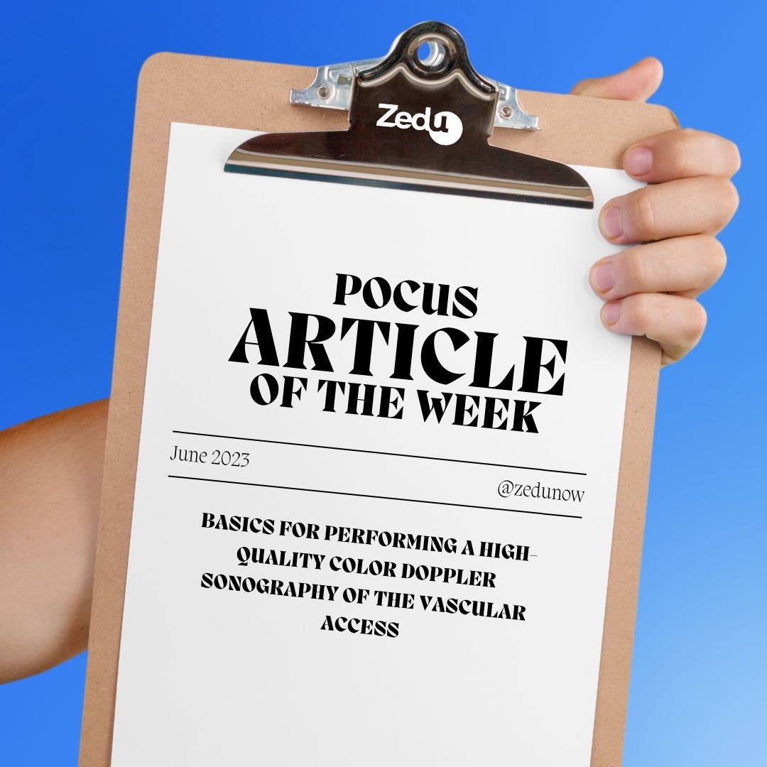 zedunow's tweet image. Prepping for tonight's #coachingcorner on colour Doppler (📺7.30pm) &amp;amp; we've added to our FB Physics Guide

Providing an overview of the physics &amp;amp; approach of colour Doppler in a Vasc Access context it's well worth the read...
facebook.com/groups/2320595…

#ultrasoundtraining #POCUS