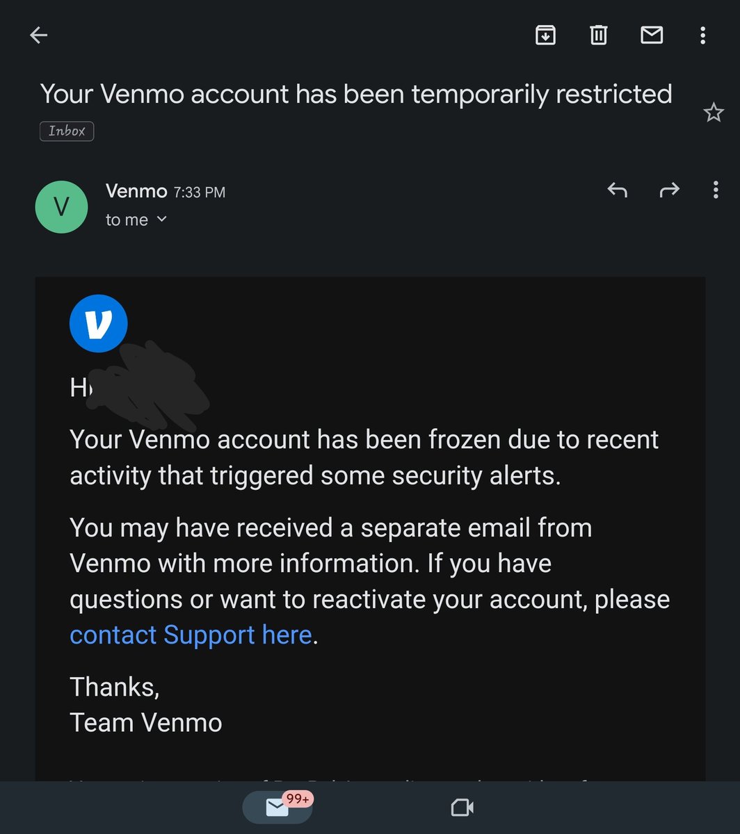 i000_'s tweet photo. @Venmo these #dickfacebitch s still at it. Everyday or everytime they run out of time windows they pull some new bullshit to prolong my funds:
● Blocks instant transfer
● Force standard transfer 1 - 3
● 3rd day they freeze account 5 - 7
● 7th day they suspended 
13 days in.. https://t.co/v6hHP4PBOC