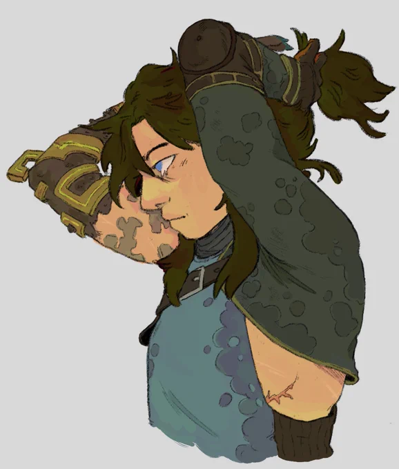 of course you have [            ] hair and pronouns #TearsOfTheKingdom #totk