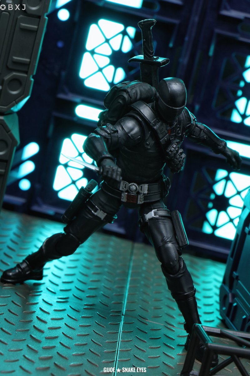Hiya Toys on Twitter "Hiya Toys G.I.Joe Snake Eye review! Thanks for