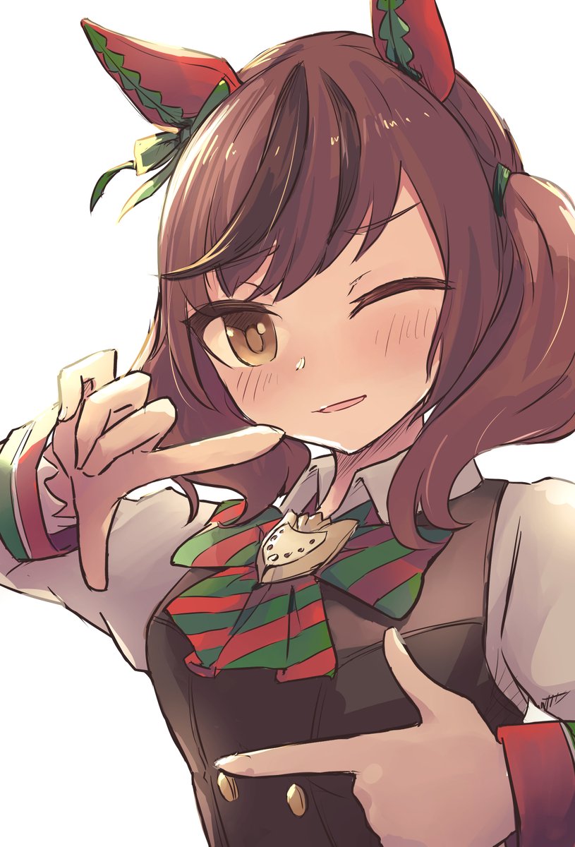 ナイスネイチャ(ウマ娘) 「」|うめこぶちゃのイラスト