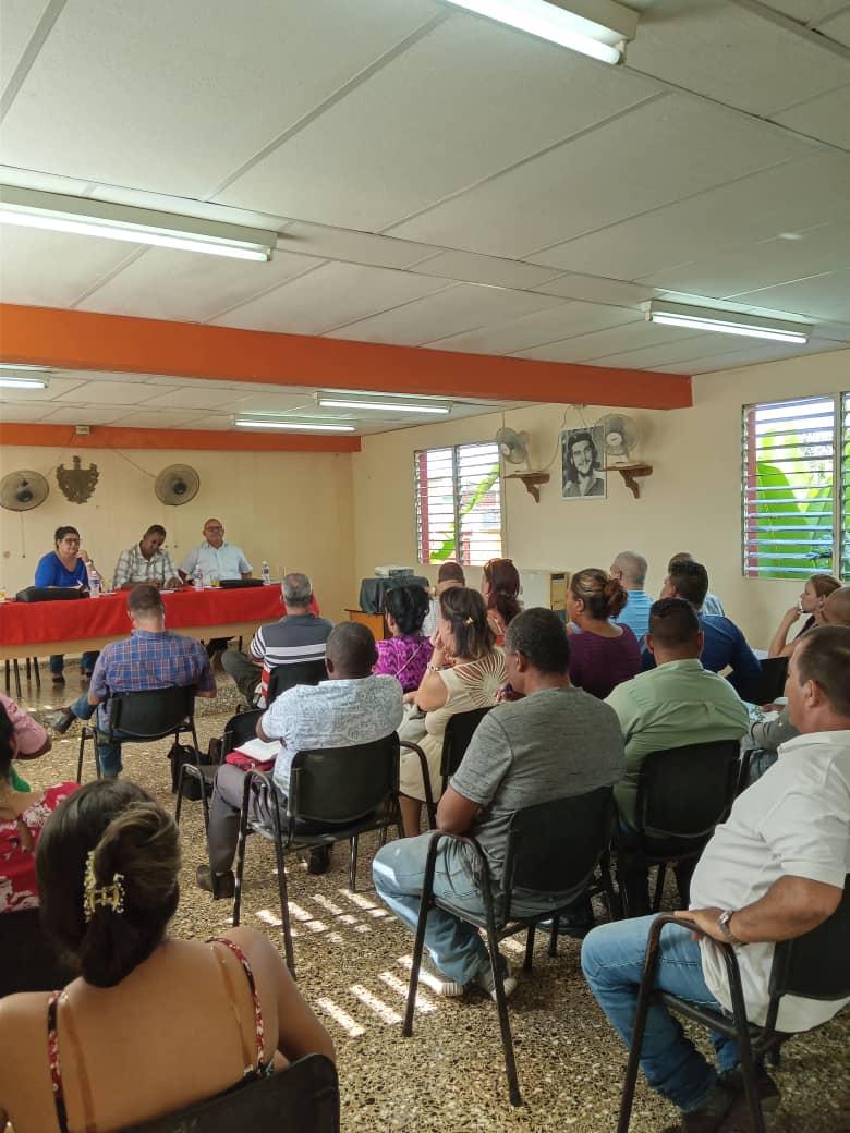 Concluye visita integral del CPPCC #Artemisa al CMPCC San Antonio de los Baños donde se evaluó por los grupos de trabajo la vida interna  de nuestras organizaciones de base así como aspectos económicos y sociales del municipio. #8voCongresoPCC