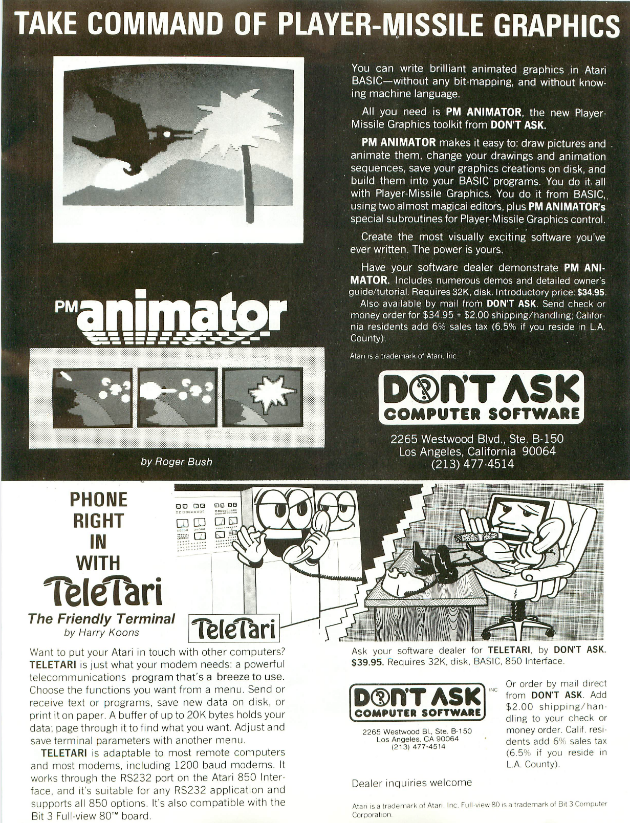 OldTechAdverts's tweet photo. Antic Magazine from 1982
https://t.co/hQy1vVgRRa
#Atari8bit #8bitlove #retrocomputing #retrogames https://t.co/nWiLRldpi4