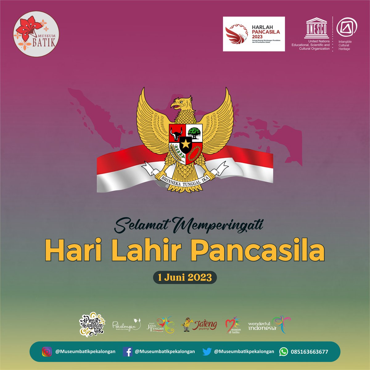Selamat Memeperingati Hari Lahir Pancasila 2023
