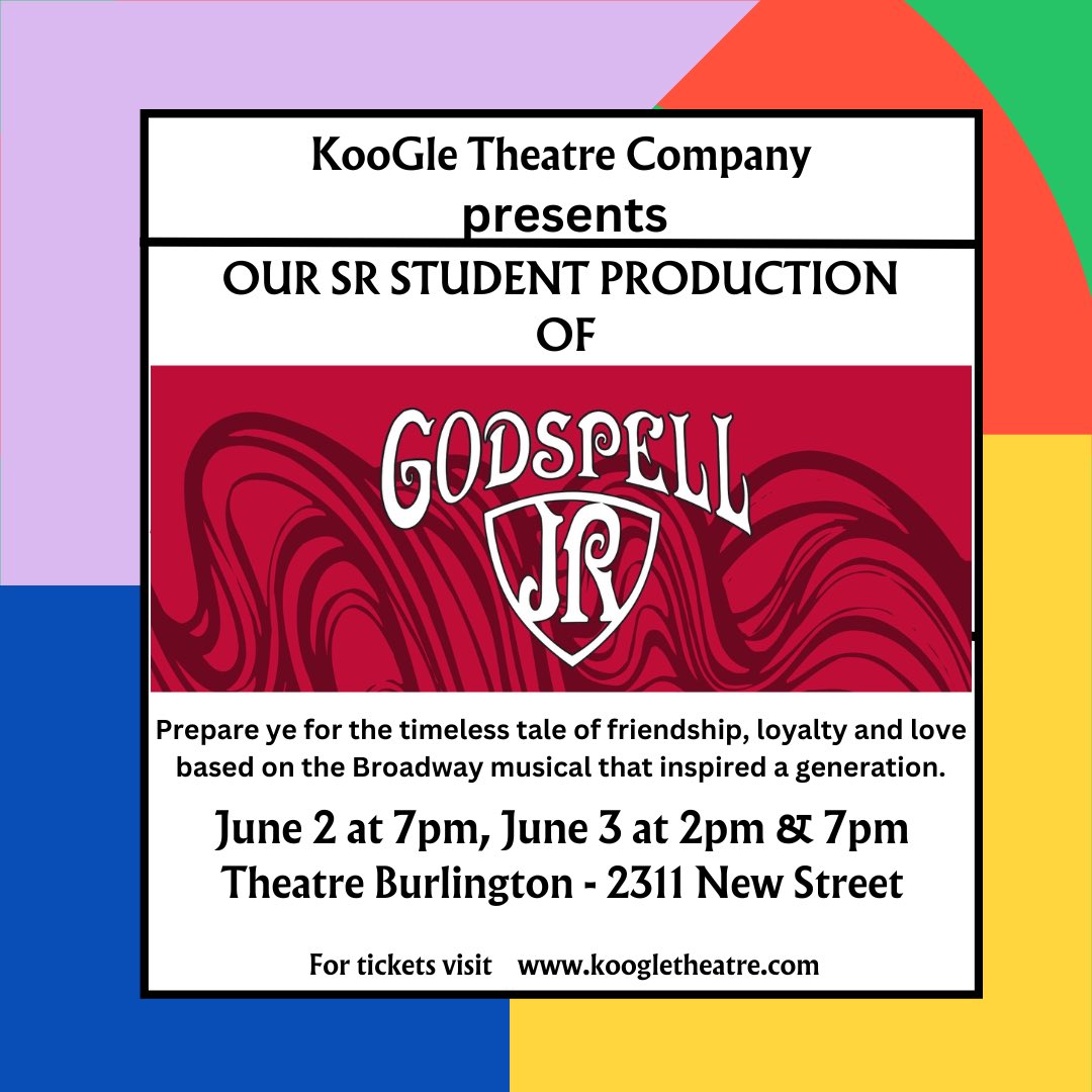 Opens Friday!!! Get your tickets
#BurlON #burlingtonyouth #theatre #musical