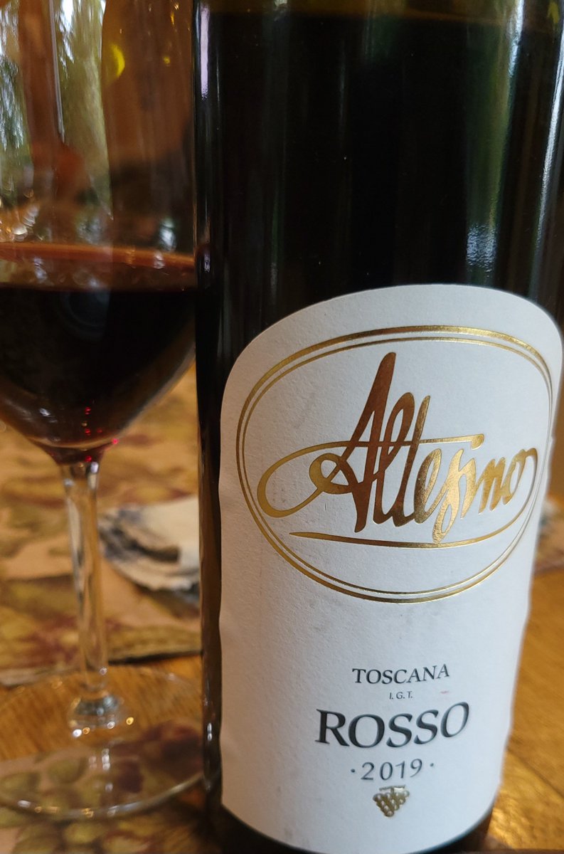 137/365 Days of Wines Under the Radar 

Altesino Rosso Toscana 2019, Tuscany, Italy 

Sangiovese, Cabernet Sauvignon, and Merlot. Ripe berries and plum with notes of cocoa and earth. Supple and soft on the palate with good balance and finish. Ready to drink. GS = Good Stuff