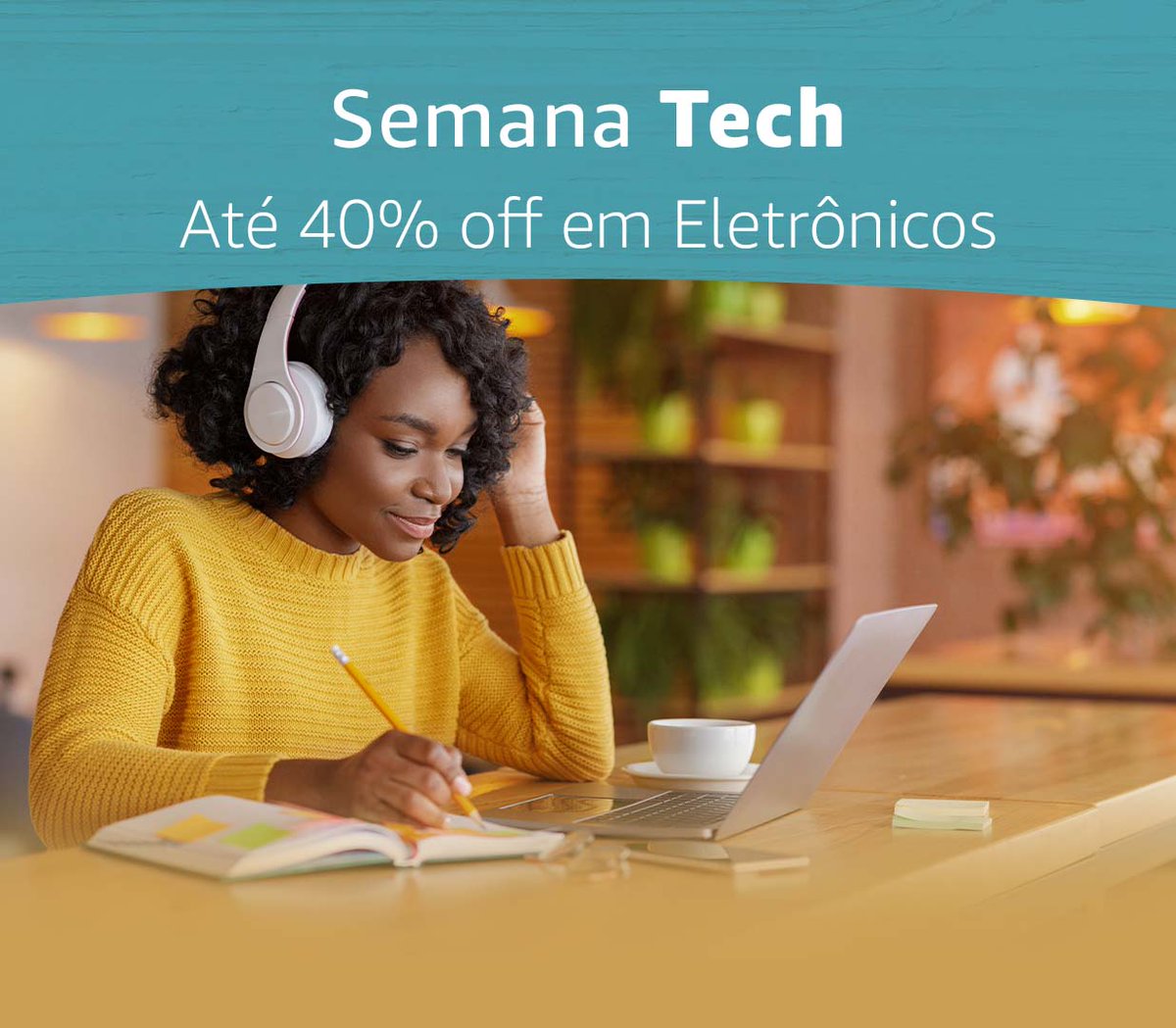 alexnobre's tweet image. Semana Tech 👉🏼 Até 40% off em Eletrônicos: amzn.to/3qr4DJa 🎧

#OfertasAmazon #SemanaTech #Eletrônicos