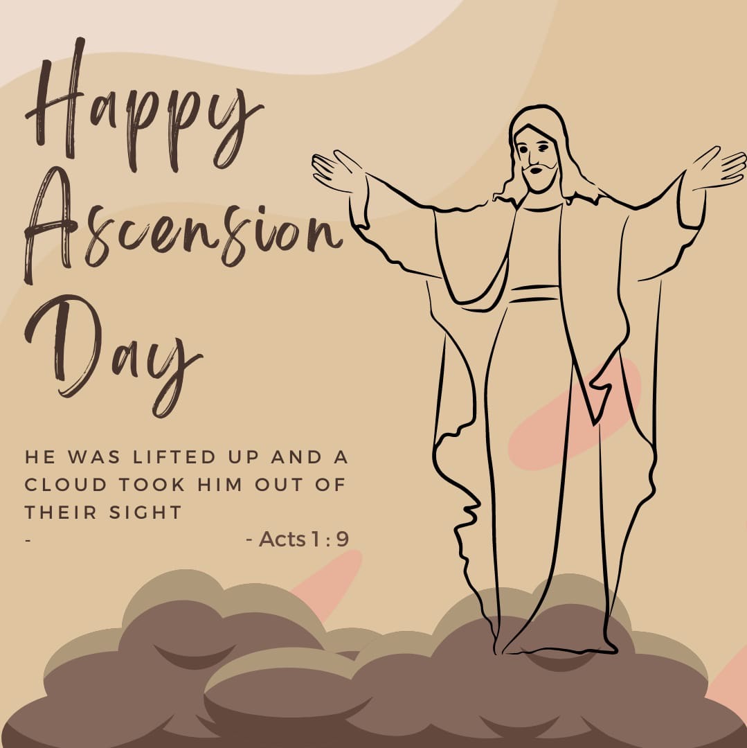 Dia yang datang ke Surga kembali ke Surga untuk menyediakan tempat bagi kita di Rumah Bapa. Kenaikan-Nya memberikan janji kepada kita bahwa ia akan datang kembali menjemput kita.

Paduan Suara Universitas Tarumanagara mengucapkan, Selamat Memperingati Kenaikan Isa Al-Masih.
18054