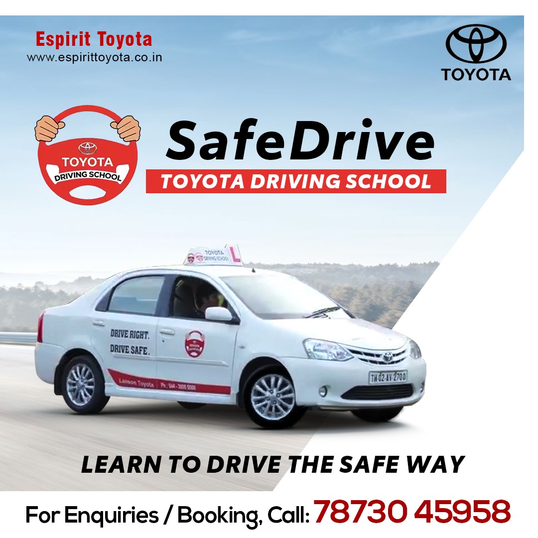 Are you ready to hit the road with confidence? Espirit #ToyotaDrivingSchool is here to guide you on your journey to becoming a skilled and confident driver!
#EspiritToyotaDrivingSchool #LearnToDrive #ConfidentDriving
.
🚗 Enroll in the Toyota Driving School: 
📞07873045958