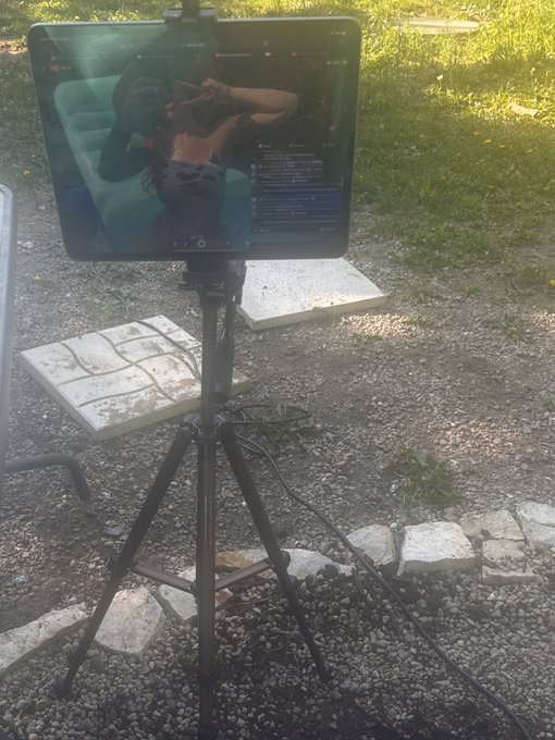 I used to spend an hour setting up my outdoor streams. Now I just take my iPad and walk outside! Thank