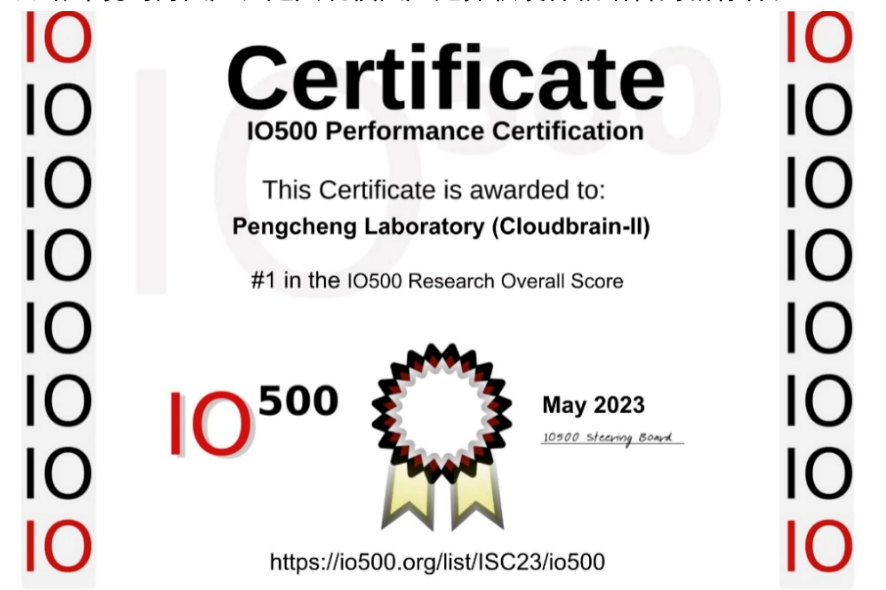 TsinghuaH62948's tweet photo. SuperFS, developed by Tsinghua Storage Research Group and installed on Pengcheng Laboratory (Cloudbrian-II), topped the IO500 list at #ISC23. The file system has improved the performance by 5x, and created a new world record with a score of over 210K.#IO500 https://t.co/YMb9s075CX