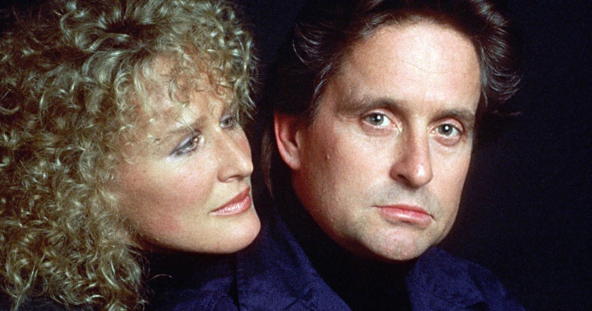 #FatalAttraction was good crazy film from the 80 married man had affair with a women who go insane obsessed the movie works well #MichaelDouglas #GlennClose performances are great