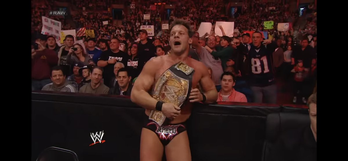 Chris Jericho with the Wwe Spinner Title 😮
