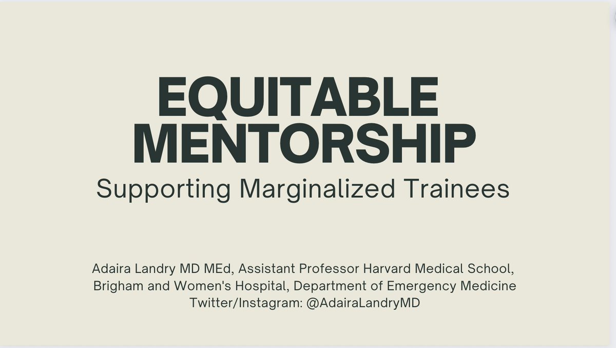 Touching up one of my favorite lectures: how to support trainees who are underrepresented in medicine. Excited to give this 60-minute seminar at <a href="/JohnsHopkins/">Johns Hopkins University</a> School of Medicine next week. Thanks again to <a href="/marcus_phd/">W. Marcus Lambert, PhD</a> for the sponsorship 🙌🏾 #MedTwitter