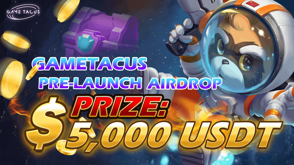 airdropinspect's tweet photo. New airdrop: Gametacus (USDT)
Total Reward: $5,000 USDT
Rate: ⭐️⭐️⭐️⭐️
Winners: 301 Random &amp; Top 3
Distribution: within 7 days after ends

Airdrop Link: https://t.co/wimiiZEz9x

#Airdrop #Airdrops #Airdropinspector #BSC #Gametacus #USDT #NFTs #WEB3 #Crypto #Bitcoin https://t.co/wsFcgAFCgx