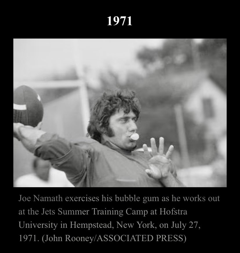 @PeterVecsey1 @HoldenOstrin @Uncle_Fooby Summer of '71 I took drivers ed. Instructor was the boys gym teacher/football coach who had us drive to Hofstra every chance he could, so he/we could watch the Jets. 
Getting onto the parkway for the first time, & nervous, I'll never forget his loud voice: 'Gun it, baby, gun it!'