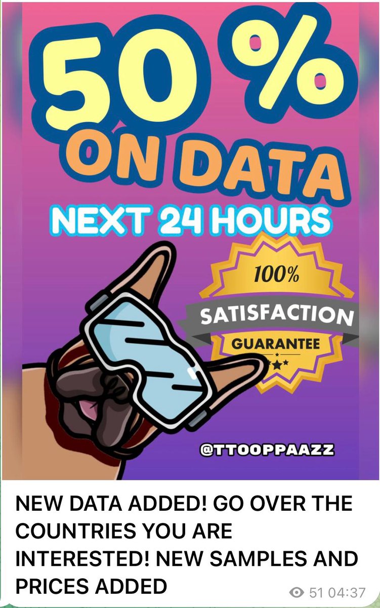 SofiaSZM's tweet image. Buongiorno con i saldi 😂

#cybercrime #dataleaks #telegram #HoT #hackmanac