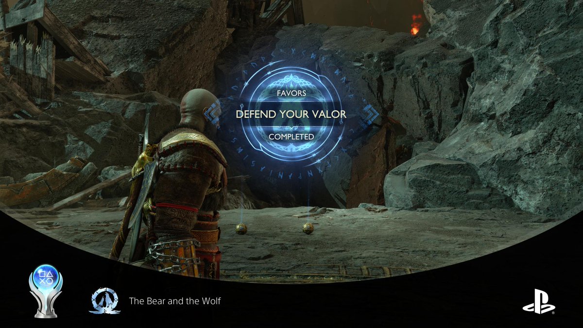 GamerSanchezG2K's tweet photo. God of War Ragnarök
The Bear and the Wolf (PLATINUM)
#PlayStationTrophy #PS5Share, #GodofWarRagnarök https://t.co/r7zPHlQDTl
