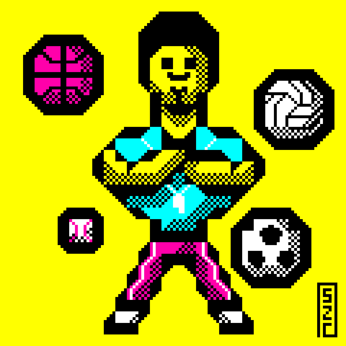 seizamaster's tweet photo. マッド体育教師
mad PE teacher

#pixelart #seizachan #madjobs #ドット絵 https://t.co/ItqGtMvGxi