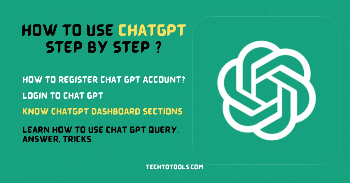 Tech2Tools's tweet image. Are you Fresher ? and Not know How to use Chat GPT ? How to Signup or Login Chat GPT account ? Don&apos;t worry . we are here for you to help chatgpt tutorial for complete beginners 2023 . Keep learning with us to know How to use Chatgpt Step by Step for

techtotools.com/how-to-use-cha…