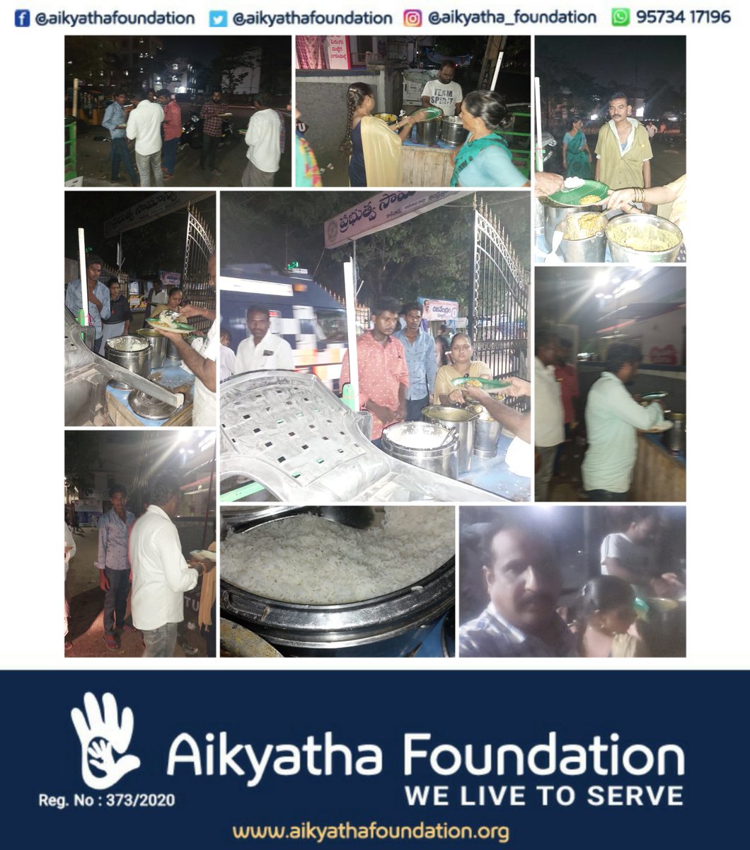 AikyathaF's tweet photo. YESTERDAY.(31-5-202023)Night food distributed at GGH, kakinada. Sponsered by *UDIPi GANESH HOTEL* Thank you so much to them. Food is distributed with the presence of *Sathish garu and radhika garu* Thank you so much for your cooperation. *AIKYATHA FOUNDATION* ✋🏻🤎 https://t.co/Nm6bYl3PqR