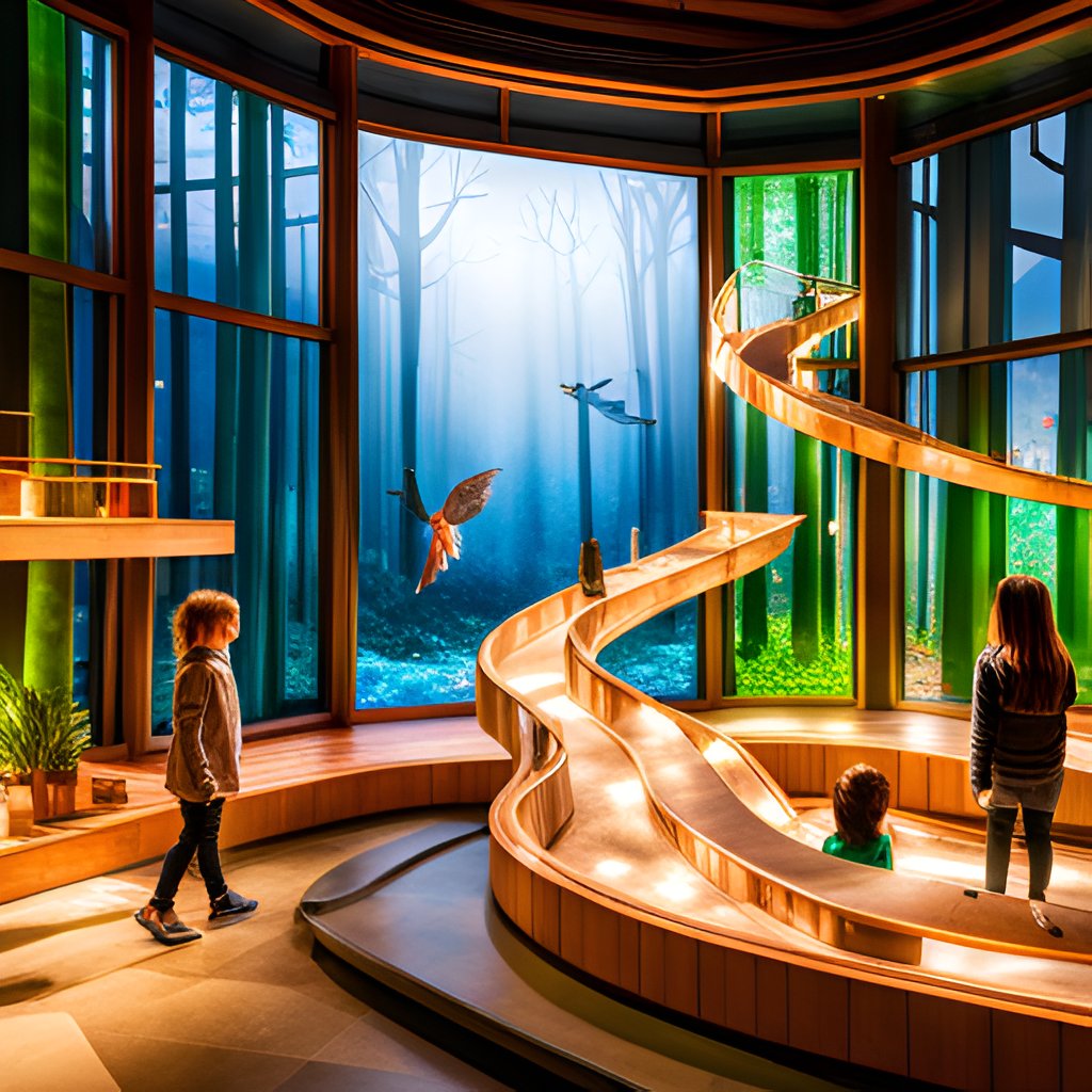 MuseumPlanning's tweet photo. Wow, is this going to change #museums!
In less than an hour, I created photos and a description of the "Magical Forest Puzzle" (totally made up using AI): 

The Magical Forest Puzzle—an open-ended adventure blending physical play and AI. As children place puzzle pieces in the space, AI sensors bring the forest to life, triggering dynamic digital responses. Watch as trees grow, animals come alive, and magical objects interact with each other. With interactive challenges, personalized guidance, and collaborative play, the Magical Forest Puzzle sparks the imagination and problem-solving.