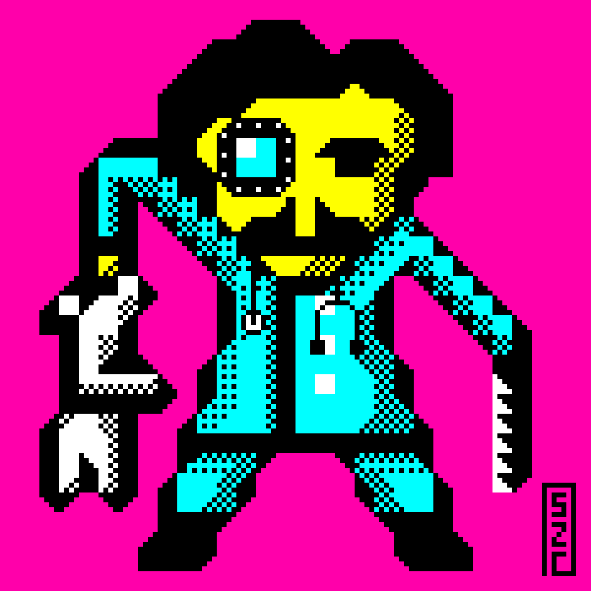 seizamaster's tweet photo. マッド獣医
mad veterinarian

#pixelart #seizachan #madjobs #ドット絵 https://t.co/mDydsr4vZz