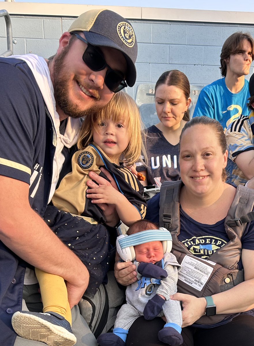 All I’m saying is the @PhilaUnion are 3-0-0 since Owen was born #doop