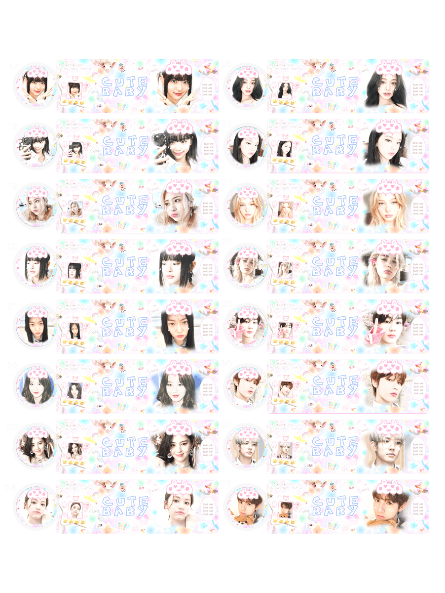 ㅤ
like in a lovefest, amour fall as i created the sparkles in styles of enamor of myself!  ^^  𝐅𝐋𝐀𝐒𝐇 𝐒𝐀𝐋𝐄 𝐋𝐀𝐘𝐎𝐔𝐓𝐒 only for idr. 2.500/ea include retext, they all ready to crochet every beauty within the looks, detail more cek alt.
#zonauang #zonaba ㅤ
ㅤㅤㅤㅤ